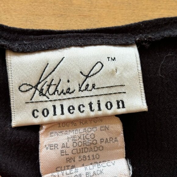 Vintage Rayon Oversized Flowy Crop Top Tank XL Cropped Simple Blouse Shirt - Picture 3 of 3